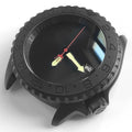 Customized 38mm Divers SKX007 009 Watch Case Parts Black Rose Gold Dark Blue Sloped Ceramic Bezel Insert Factory Wholesale