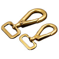 High Quality 20mm/25mm Brass Snap Hook Luggage Snap Hook Keychain Handbag Hardware