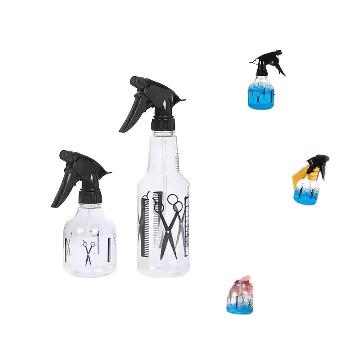 250ml for Clear Plastic Spray Bottle with Liquid Pump for Hair Skin Care Serum Face Cream Mask Lotion Mascara-Sealing Type