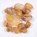 HY Natural Crystal Yoni Egg Citrine Semi-precious Stone Egg Jade Eggs