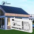 Deep Cycle Ultra Slim Solar RV Camper Semi-solid State LiFePO4 Lithium Ion Battery 12V 100Ah 150Ah 200Ah 4500 Cycles 5-Year