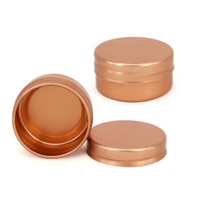 Colorful Printing Metal Tins Wholesale Custom 10ml Aluminum Jar Cosmetic Round Round Cosmetic Sample Metal Container
