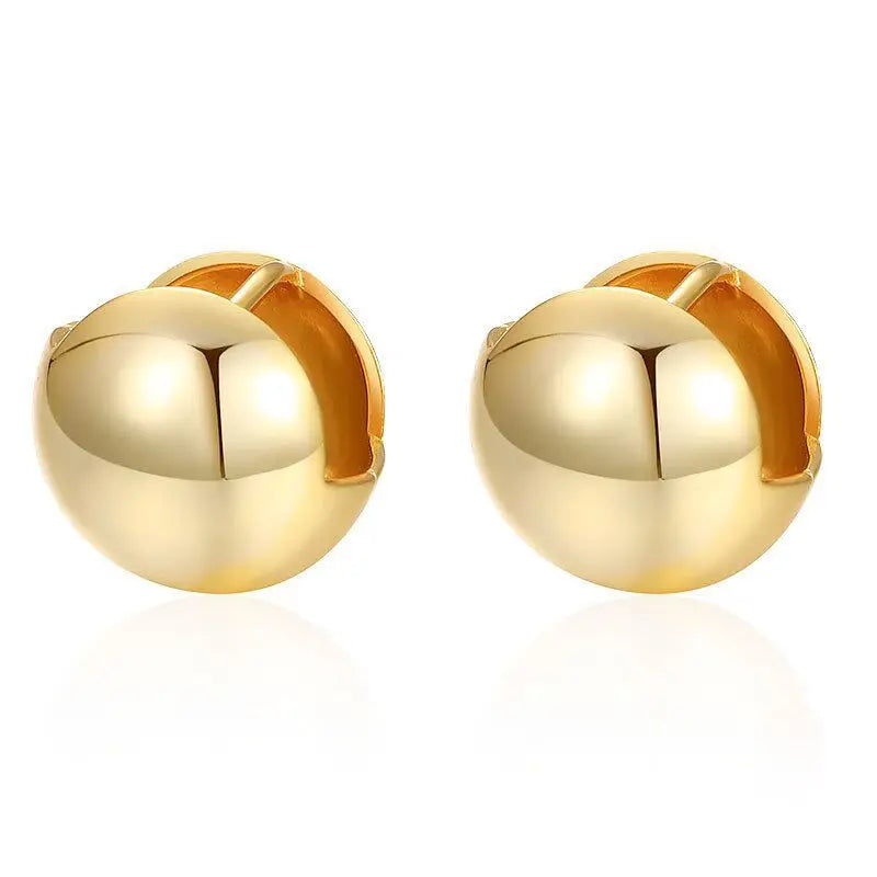 925 Silver Earrings Simple Round Hoop Earrings for Women Gift Earings Fashion Jewelry