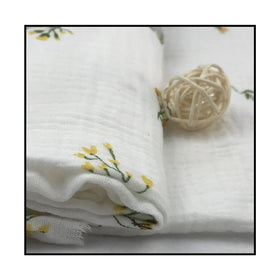 Wholesale 100% Cotton Double Layer Gauze Fabric Plaid Muslin Bubble Cloth for Baby Garments Pillows 120gsm Combed Woven