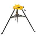 H401 1/8"-6" Pipe Jack Stands Three-legged Table Pliers PIpe Chain Vise Loading weight 600kg
