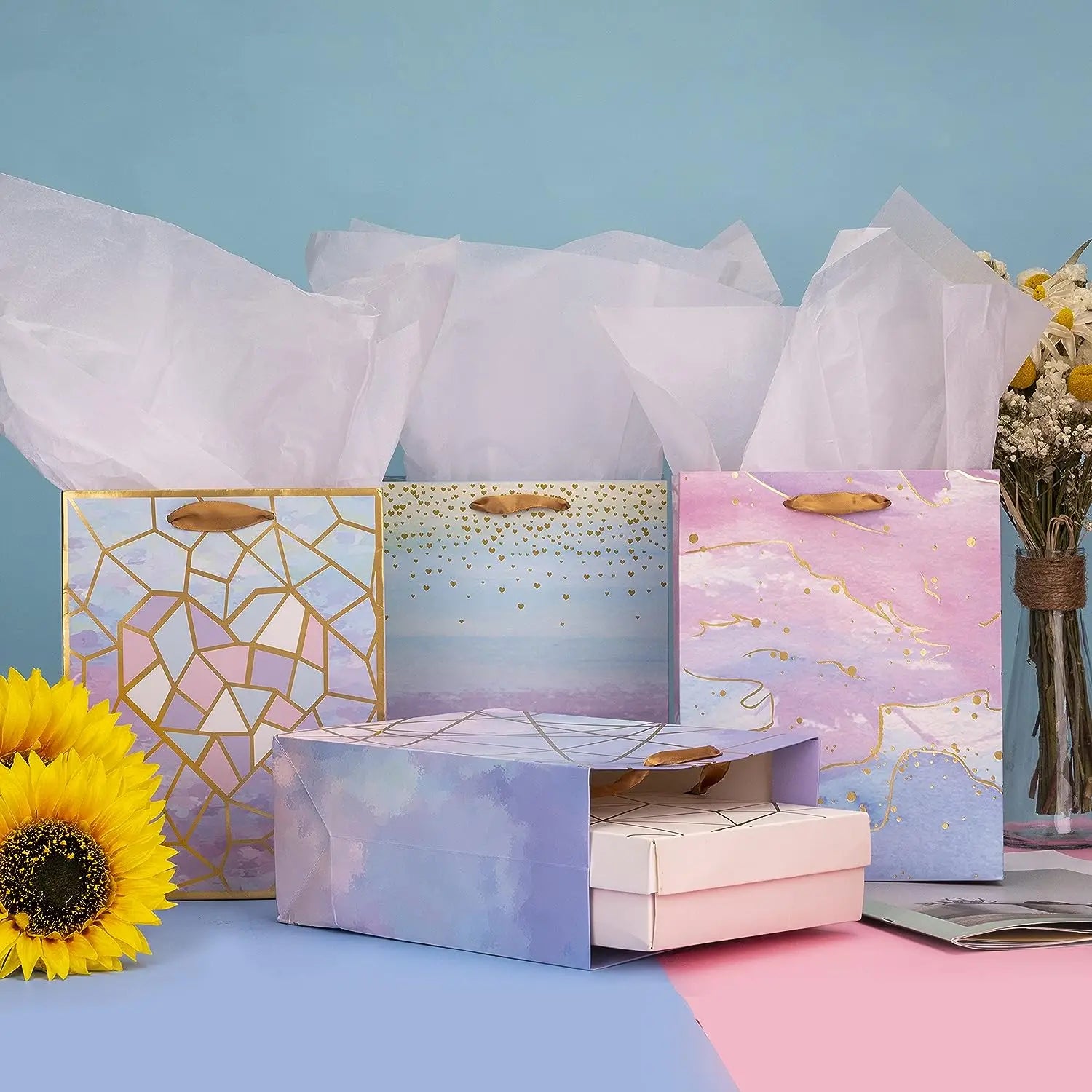 Customizable Paper Bag for Weddings with Elegant Design Eco-friendly Perfect for Gift Packaging
