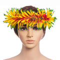Kailin HL0004B-7 50CM 5-Color Artificial Velvet Spider Lily Elastic Headband Tropical Flower Hawaii Festival Performance Fashion