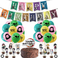 12 Inch Japanese Anime Themed Children's Kids Boys Birthday Party Supplies Latex Balloon Set Backdrop Decoration