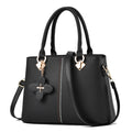 Vintage New Style Custom Black Big Stylish Classic Old Woman Bags Custom logo
