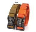 2025 New Arrival 2.5cm Wide Tactical Nylon Belt 1inch Nylon Web Work Belt with Heavy Duty Quick Release Buckle