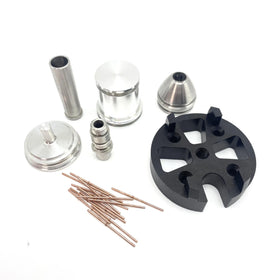 Custom Cnc Machining Laser Cutting White Transparent Acrylic PPMA Plastic Parts Robot Parts Fabrication