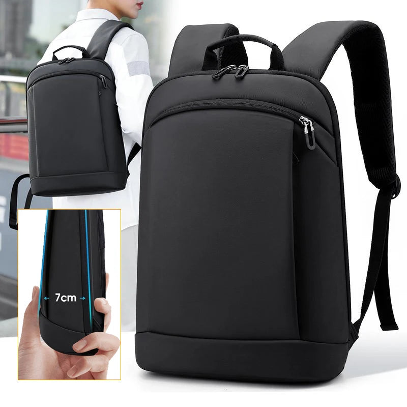 2023 Newest Thin Slim Travel Women Schoolbag Waterproof Men Laptop Briefcase Bag Backpack for College