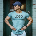 Custom Logo Men Cotton t Shirt Printing Bulk Blank T-shirts Wholesale Tshirts for Men