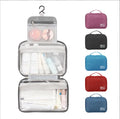 Portable Travel Wash Storage Bag Multi-functional Hanging Hook Toiletry Cosmetic Bag