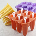 Reusable Ice Candy Silicone Mold Tray for Refrigerator Custom Washable Popsicle Ice Mold Silicone for Dishwasher