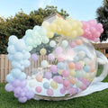 Hot Sale Outdoor Bubble Bounce House Inflatable Siamese Double Balloon Pvc Dome Bubble House for Kids Party Rental