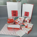 Foldable Waterproof 1000ml Paper Takeaway Food Containers Ideal for Packing Salads Fast Food 12oz 24oz