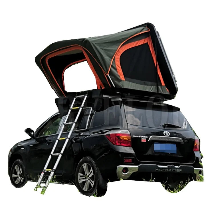 Marvelous Travelling Folding Hard Shell Rooftop Tent Aluminum for Carpascarp Camping Family