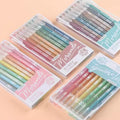 Morandi Color 0.5mm Gel Ink Pen 9 Color Packing Gel Pen for White and Black Paper