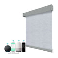 Smart Home Blinds Tubular Motor Battery Powered Motorized WiFi Remote Control Window Roller Blinds with Google Control System