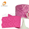 Cake Lace Mat Silicone Fondant Molds Cake Decorating Tools Origami Cake Border Mould Pastry Baking Tools LFM-81