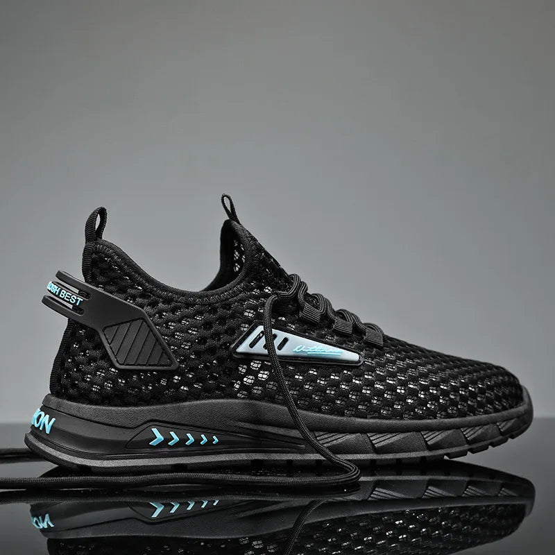 Spring and Summer Breathable Mesh Men Sports Shoes 2025 Wild Casual Shoes Sneakers