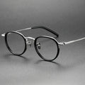 Handmade Retro Eyewear Spectacles Fashion Optical Glasses Frames for Men and Women B Titanium Glasses From Korea Eyeglasses