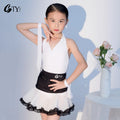 Girls' Fairy Spirit Practice Show Dance White Skirt
