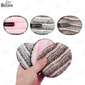 Custom Microfiber Make Makeup Remover Pad Facial Cleaning Round Puff Washable Face up Colorful Reusable Makeup Remover Pads