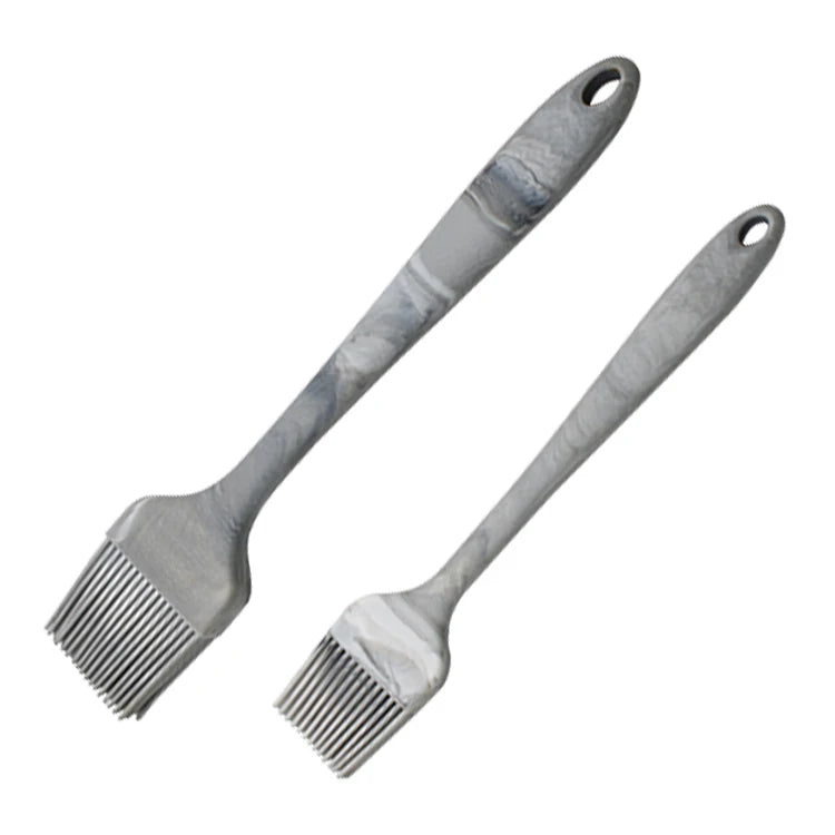 Eco-Friendly Silicone Baking Butter Brush Heat Resistant BBQ Grilling Dessert Marbling Kitchen Basting Brush