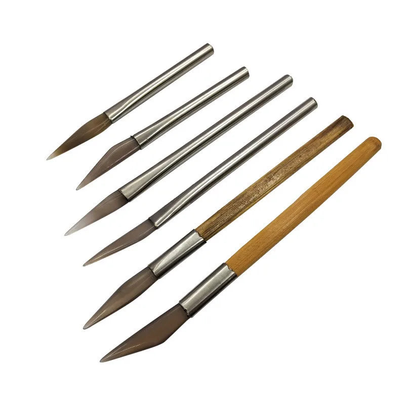 Hot Sales Agate Polishing Burnisher for Gold Silver Jewellery Clay Crafts Jewellers Tool
