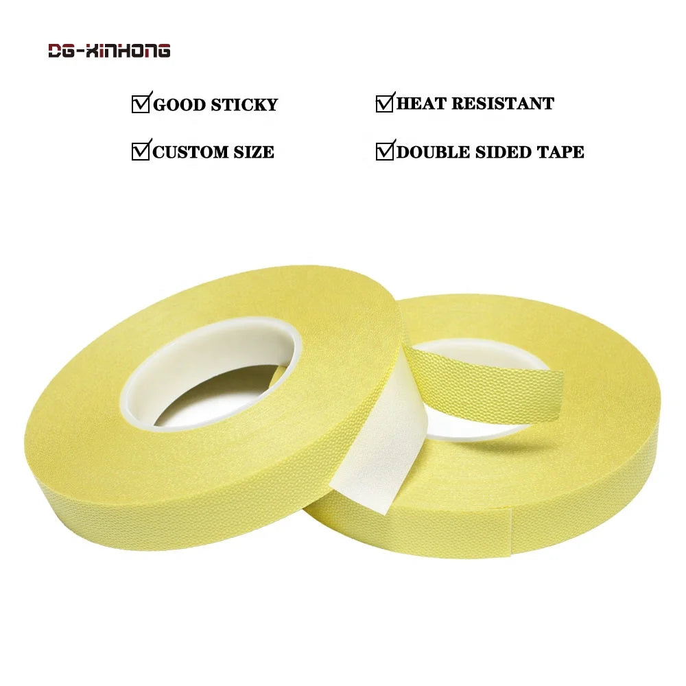 2- High Temperature Heat Resistant Fiberglass Cloth Double Sided Silicone Adhesive Spray Paint Protection Plasma Masking Tape
