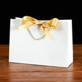 Customized Recyclable Art Paper Large Gift Bags Classic Style with Lamination & Coated Design for Shoes