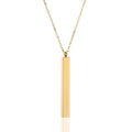 Summer Stainless Steel Necklaces Wholesale OEM 18K Gold Infinity Minimalist Couple Necklace