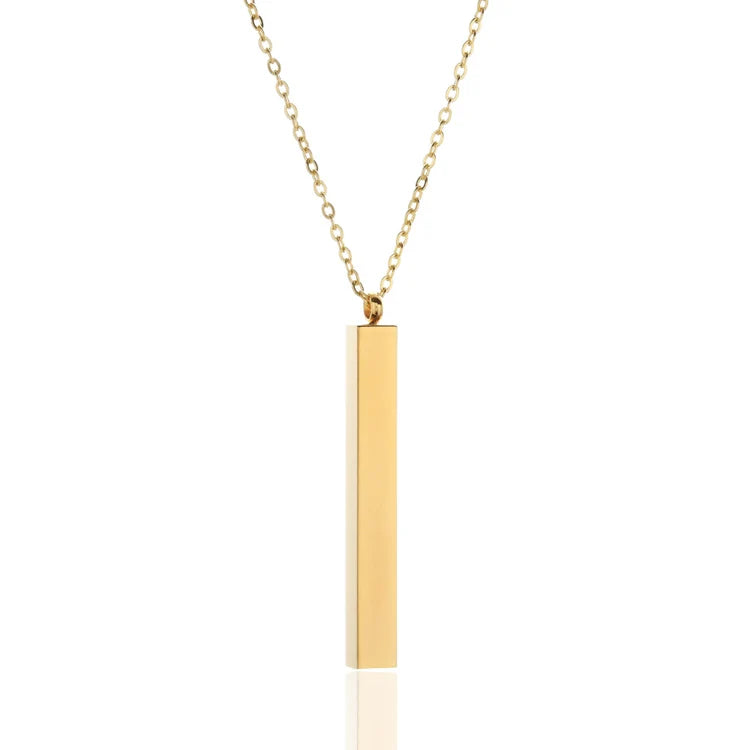Summer Stainless Steel Necklaces Wholesale OEM 18K Gold Infinity Minimalist Couple Necklace