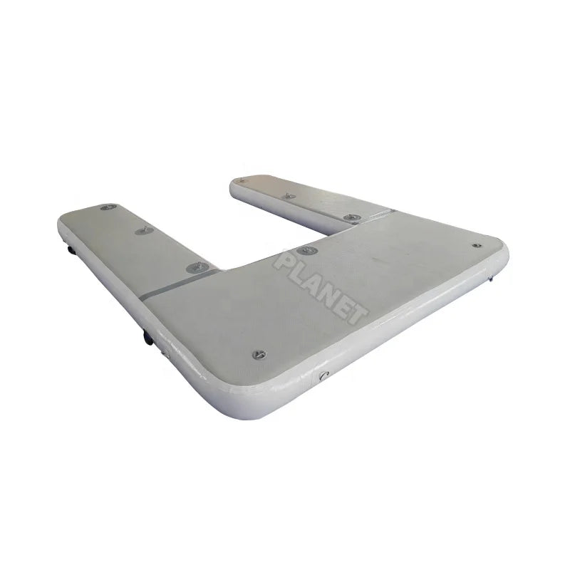 Drop Stitch DWF Inflatable Pontoon Floating Parking Dock Station E Jet Ski Dock Platform for Yacht Boat