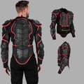 Professional Motorcycle Racing Body Protection Armor Jacket with Hard PE Shell Riding Safety Protective Jersey