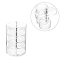 Stackable Storage Hair Accessories Organizer Jewelry Trays Clear Accessories Containers