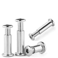 M2 18 mm Socket Chicago Screw for Leather