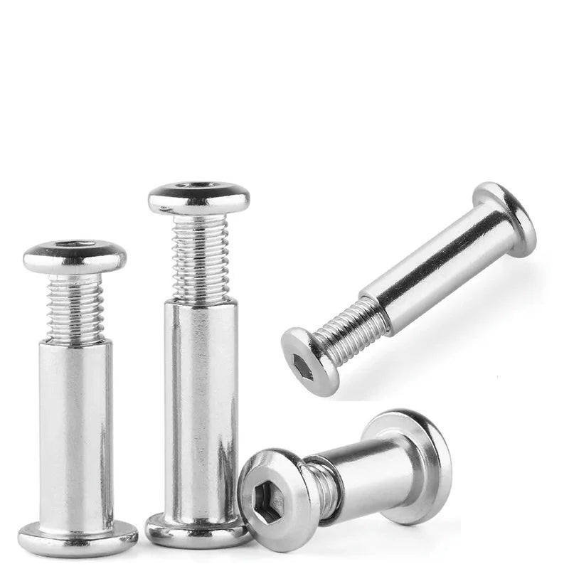 M2 18 mm Socket Chicago Screw for Leather