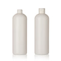HDPE Plastic Bottle Wholesale Bathroom Products Body Hair Skin Care Cosmetics Beauty Travel Bottle Screw Flip Top Cap