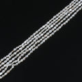 3-4mm AA Baroque Pearl Straight Drill Loose Beads Strands