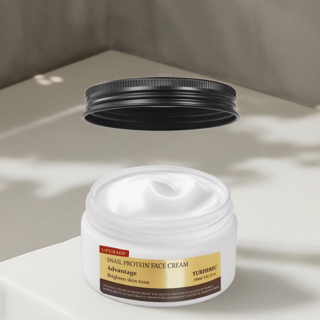 Wholesale Snail Mucin Cream Moisturizing Whitening Anti Wrinkle Fading Blemishes Fine Lines Pores Shrink Snail Mucin Cream