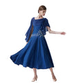 M-19195 Hot Sale Women Sexy Ballroom Dance Dress Performance Clothing Modern Waltz Tango Dance Modern Practice Party Dress