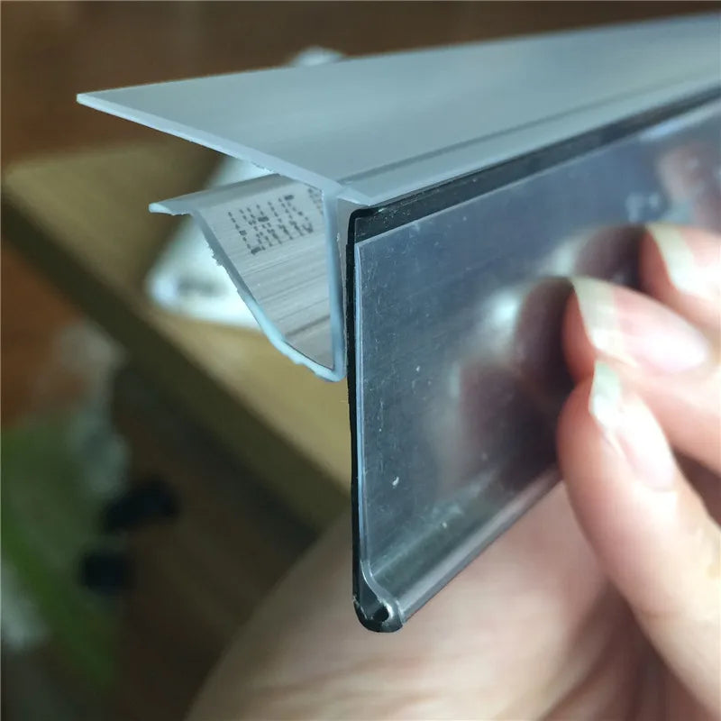 Plastic Extrusion Plastic Strip Label Holder