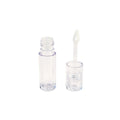 Wholesale Cute Purple pink Plastic Custom Liquid Lipstick Lipgloss Wands Tube with Mirror 3ml square Empty Lip Gloss Tubes