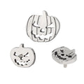 Newest 16G Titanium Nose Ring Scary Pumpkin Head Internally Threaded Top Earring Body Piercing Jewelry Lip Ring