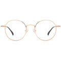 High End Hand Made Round Ful Frame Titanium Optical Glasses Frames CE Certified Blue Light Blocking Glasses MegaBDM
