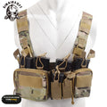 Sinairsoft High Quality 500D Nylon Multi-Camo Tactical Chest Rig Polyester Hunting Vest with Equipment Gear Outdoor Usage Jacket