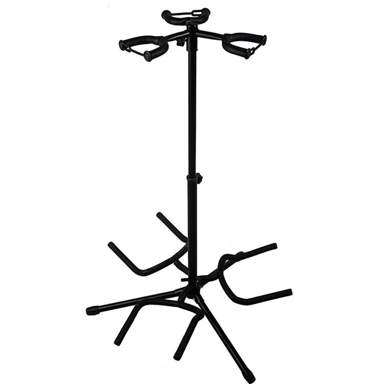 Three-headed Acoustic Guitar Stand Metal Tripod Guitar Stand Musical Electric Triple Tripod
